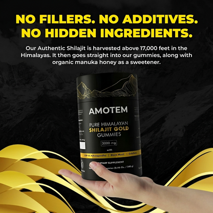 AMOTEM™ Pure Shilajit Gummies