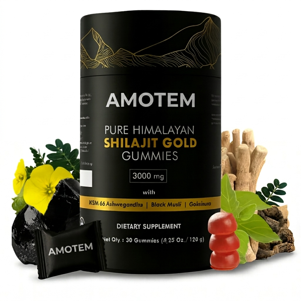 AMOTEM™ Pure Shilajit Gummies
